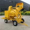 Diesel gasoline Cement Mixer with Winch Concrete Mixer